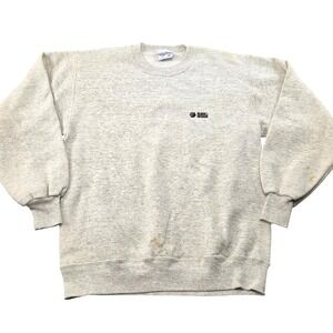 Vintage Black Decker‎ Sweatshirt XL Gray Crewneck Velva Sheen Made USA Tools MA